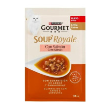 Purina Gourmet Sopa Salmão Gato
